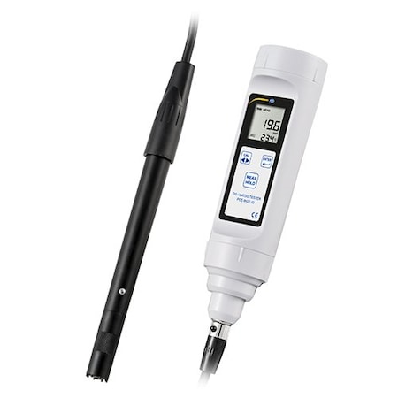 Pce Instruments Dissolved Oxygen Meter, 0.0 to 20.0 mg/l Measuring Range PCE-WO2 10